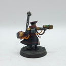 Warhammer 40k: Astra Militarum Cadian Commissar - Painted (AZ081)