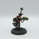 Warhammer 40k: Astra Militarum Cadian Commissar - Painted (AZ081)