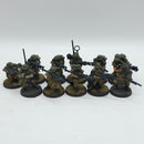Warhammer 40k: Astra Militarum Cadian Shock Troopers - Painted (BJ086)
