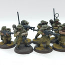 Warhammer 40k: Astra Militarum Cadian Shock Troopers - Painted (BJ086)