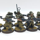 Warhammer 40k: Astra Militarum Cadian Shock Troopers - Painted (BJ086)