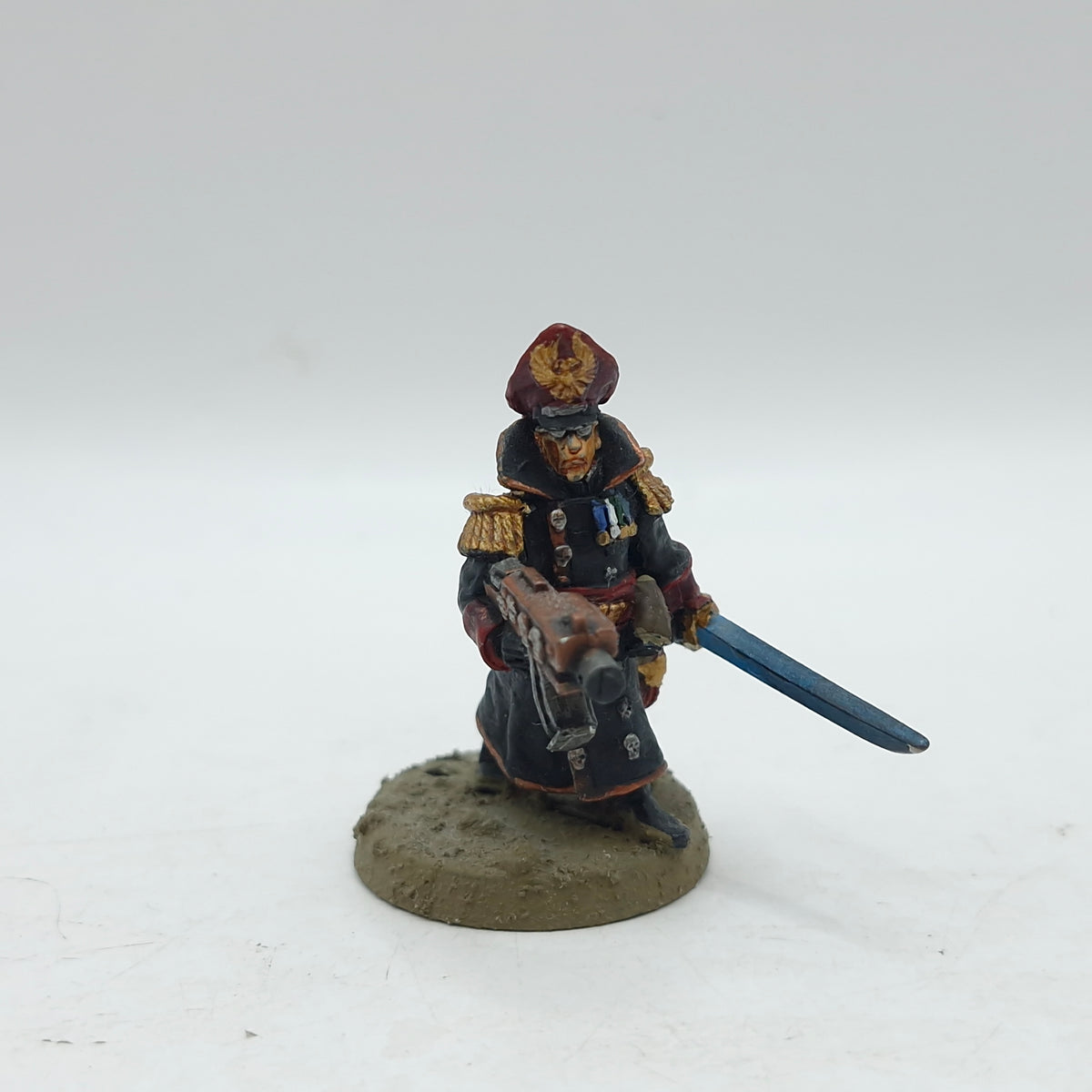 Warhammer 40k: Astra Militarum Cadian Metal Commissar - Painted (AE007)