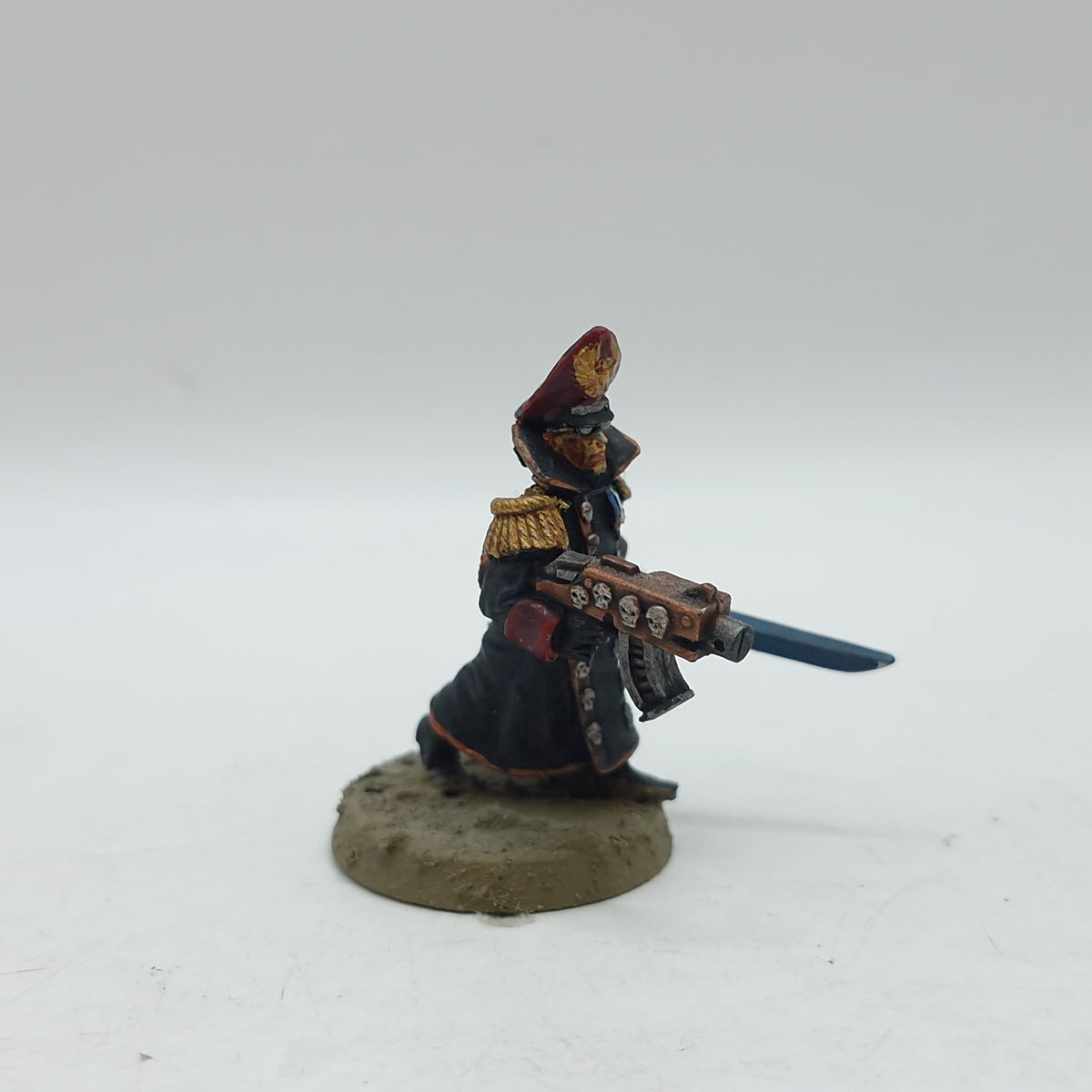 Warhammer 40k: Astra Militarum Cadian Metal Commissar - Painted (AE007)