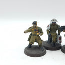 Warhammer 40k: Astra Militarum Cadian Command Squad - Painted (AQ081)