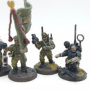 Warhammer 40k: Astra Militarum Cadian Command Squad - Painted (AQ081)