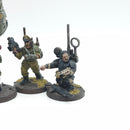 Warhammer 40k: Astra Militarum Cadian Command Squad - Painted (AQ081)