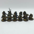 Warhammer 40k: Astra Militarum Cadian Shock Troopers - Painted (BH046)
