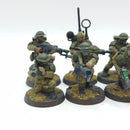 Warhammer 40k: Astra Militarum Cadian Shock Troopers - Painted (BH046)