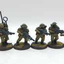 Warhammer 40k: Astra Militarum Cadian Shock Troopers - Painted (BH046)