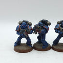Warhammer 40k: Space Marine Crimson Fists Tactical Marines - Well Painted (AQ051)