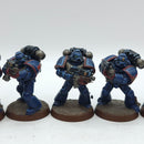 Warhammer 40k: Space Marine Crimson Fists Tactical Marines - Well Painted (AQ051)