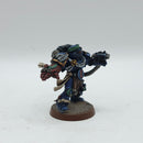 Warhammer 40k: Space Marine Crimson Fists Metal Pedro Kantor - Well Painted (AE054)