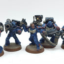 Warhammer 40k: Space Marine Crimson Fists Devastators - Well Painted (AO032)
