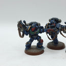 Warhammer 40k: Space Marine Crimson Fists Metal Sternguard Veterans - Well Painted (AP018)