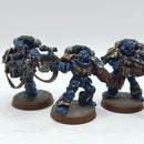Warhammer 40k: Space Marine Crimson Fists Metal Sternguard Veterans - Well Painted (AP018)