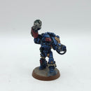 Warhammer 40k: Space Marine 25th Anniversary Space Marine Crimson Fist - Well Painted (BI192)