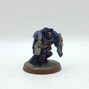 Warhammer 40k: Space Marine Crimson Fists Captain Lysander Finecast - Well Painted (AH127)