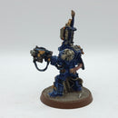 Warhammer 40k: Space Marine Crimson Fists Terminator Librarian Finecast - Well Painted (BA197)