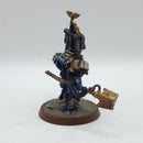 Warhammer 40k: Space Marine Crimson Fists Terminator Librarian Finecast - Well Painted (BA197)