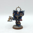 Warhammer 40k: Space Marine Crimson Fists Lord Executioner - Well Painted (AT141)