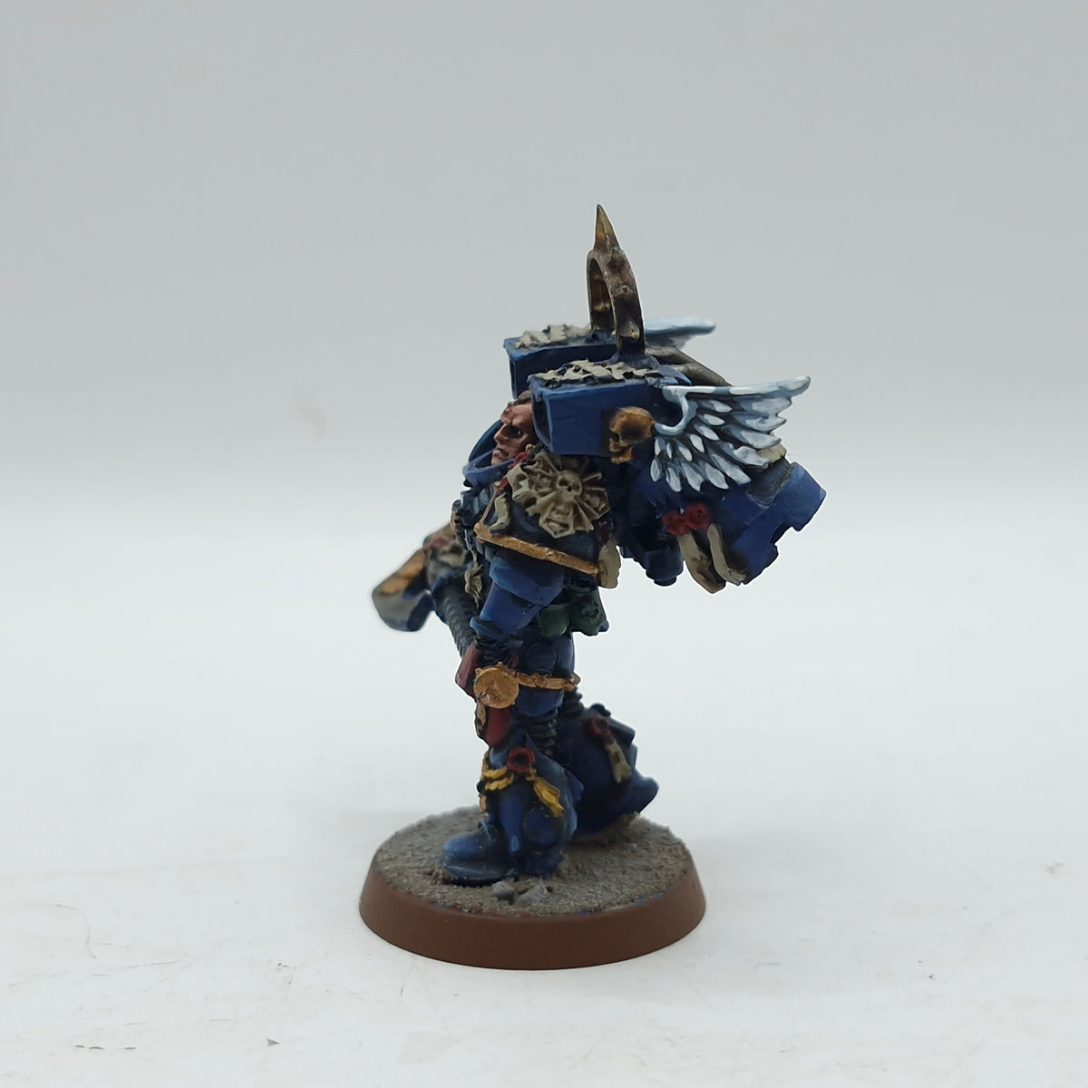 Warhammer 40k: Space Marine Crimson Fists Lord Executioner - Well Painted (AT141)