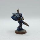 Warhammer 40k: Space Marine Crimson Fists Lord Executioner - Well Painted (AT141)