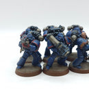 Warhammer 40k: Space Marine Crimson Fists Tactical Marines - Well Painted (AE089)
