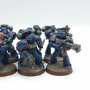 Warhammer 40k: Space Marine Crimson Fists Tactical Marines - Well Painted (AE089)