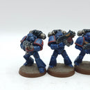 Warhammer 40k: Space Marine Crimson Fists Tactical Marines - Well Painted (AE089)