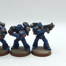 Warhammer 40k: Space Marine Crimson Fists Tactical Marines - Well Painted (AE089)