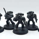 Warhammer Horus Heresy: Space Marines Night Lords Assault Marines with Nostraman Chainglaives (AA092)
