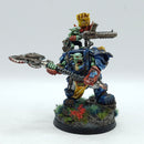 Warhammer 40k: Orks Warboss in Mega Armour - Painted (BC122)