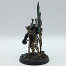 Warhammer 40k: Necron Indomitus Overlord - Painted (AZ179)