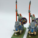 Warhammer The Old World/Fantasy: Metal Savage Orc Boar Boyz OOP - Well Painted (AH125)
