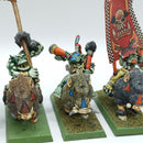 Warhammer The Old World/Fantasy: Metal Savage Orc Boar Boyz OOP - Well Painted (AH125)