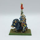 Warhammer The Old World/Fantasy: Metal Savage Orc Shaman on Boar OOP - Well Painted (BH079)