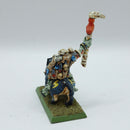 Warhammer The Old World/Fantasy: Metal Savage Orc Shaman on Boar OOP - Well Painted (BH079)