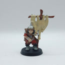 Warhammer Fantasy: Citadel 1985 Golgfag's Other Regiment of Mercenary Ogres Standard Bearer Metal OOP (AT034)