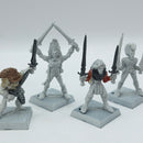 Warhammer Fantasy: Oldhammer Metal Wood Elves Wardancers OOP (AJ107)