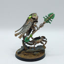 Warhammer 40k: Necron Cryptek Technomancer - Painted (AJ140)