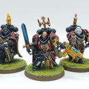 Warhammer 40k: Space Marines Black Templars Sword Brethren - Well Painted (AJ210)