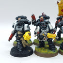 Warhammer 40k: Space Marines Black Templars Primaris Crusader Squad - Well Painted (AH107)