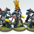 Warhammer 40k: Space Marines Black Templars Primaris Crusader Squad - Well Painted (AH107)
