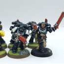 Warhammer 40k: Space Marines Black Templars Primaris Crusader Squad - Well Painted (AH107)