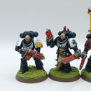 Warhammer 40k: Space Marines Black Templars Primaris Crusader Squad - Well Painted (AH107)