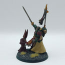 Warhammer 40k: Space Marines Dark Angels Azrael, Supreme Grand Master - Painted (AQ046)