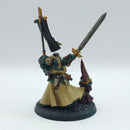 Warhammer 40k: Space Marines Dark Angels Azrael, Supreme Grand Master - Painted (AQ046)