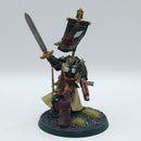 Warhammer 40k: Space Marines Dark Angels Azrael, Supreme Grand Master - Painted (AQ046)