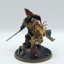 Warhammer 40k: Space Marines Dark Angels Lion El'Jonson - Painted (AF070)