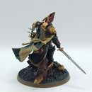 Warhammer 40k: Space Marines Dark Angels Lion El'Jonson - Painted (AF070)